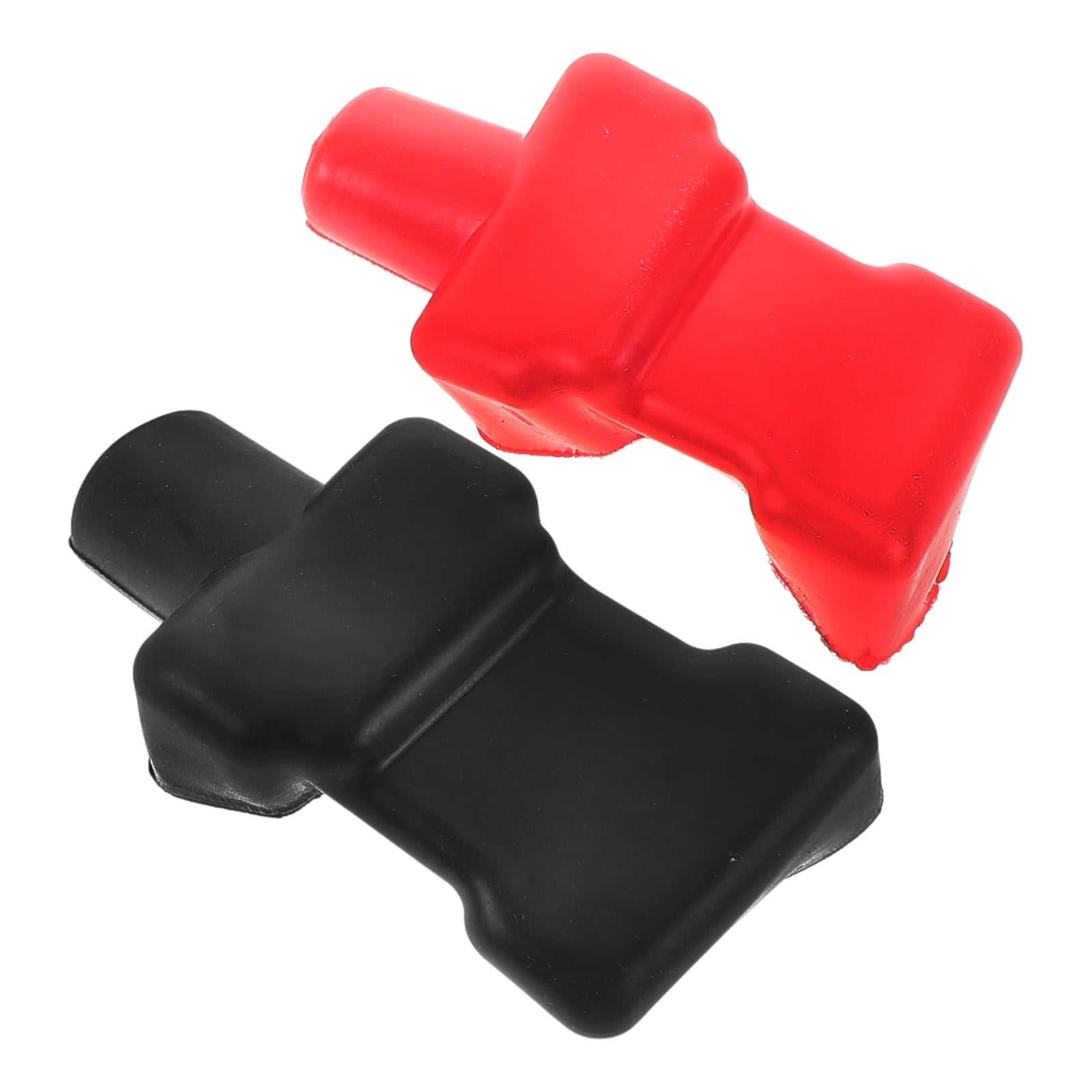 SWETRACE 2Pcs Battery Terminal Cover Plastic Insulation Safety for Car Battery Terminals 2.8x3.8x7.2in