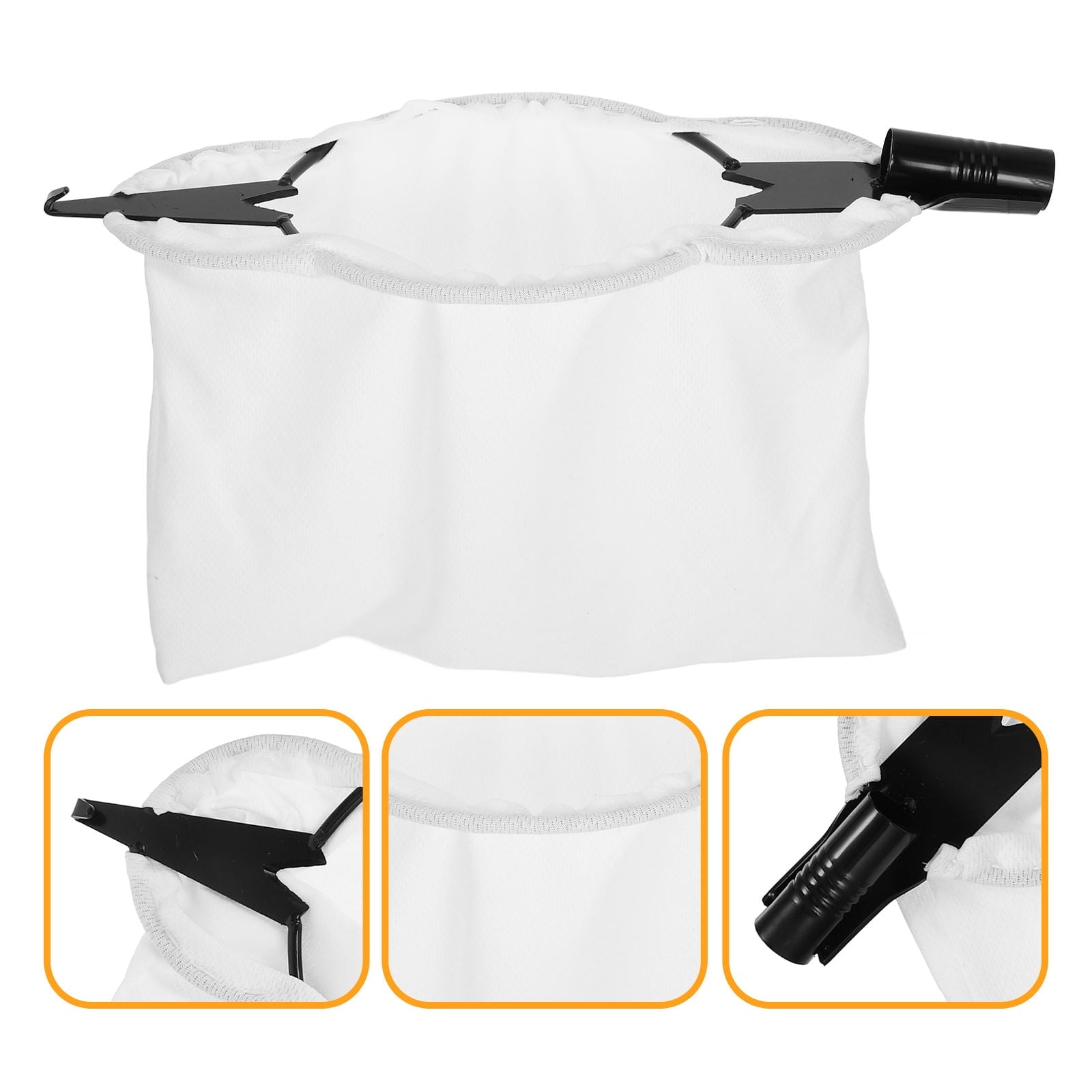 SWETRACE Fruit Picking Bags Portable Fruit Picker Accessory Black 1Pcs
