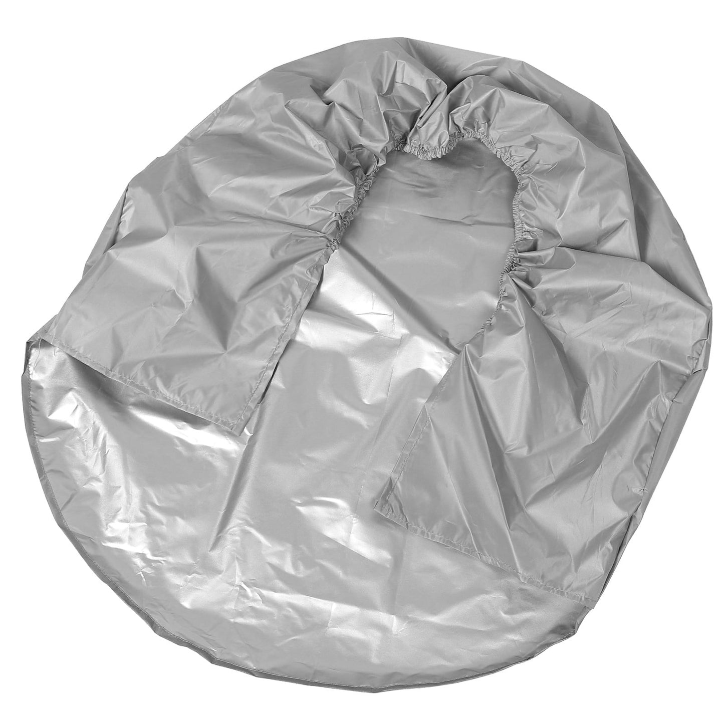SWETRACE 1Pcs RV Spare Tire Cover in Grey Coated Polyester Prevents Cracking and Extends Lifespan