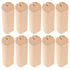 SWETRACE 10Pcs Wood Small Cards Holders Khaki Rectangular Slit for Home Decor Party Supplies