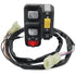 MATI Left Handlebar Switch Start Stop Headlight for Honda TRX450ES Foreman 1998-2001 TRX450FE 2002-2004
