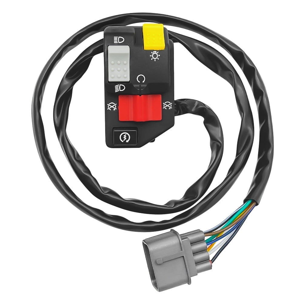 MATI Handlebar Switch Start Stop Headlight for Honda TRX350TM TRX350FM Fourtrax Rancher 2000-2005