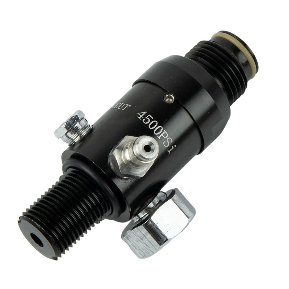 Pcp Air Tank Valve Regulator 4500Psi For Hpa Output 3000Psi Thread M18X1.5