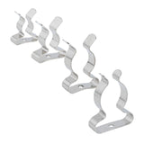 48 X Assorted Tool Spring Terry Clips Heavy Duty Storage Or Shed Garage