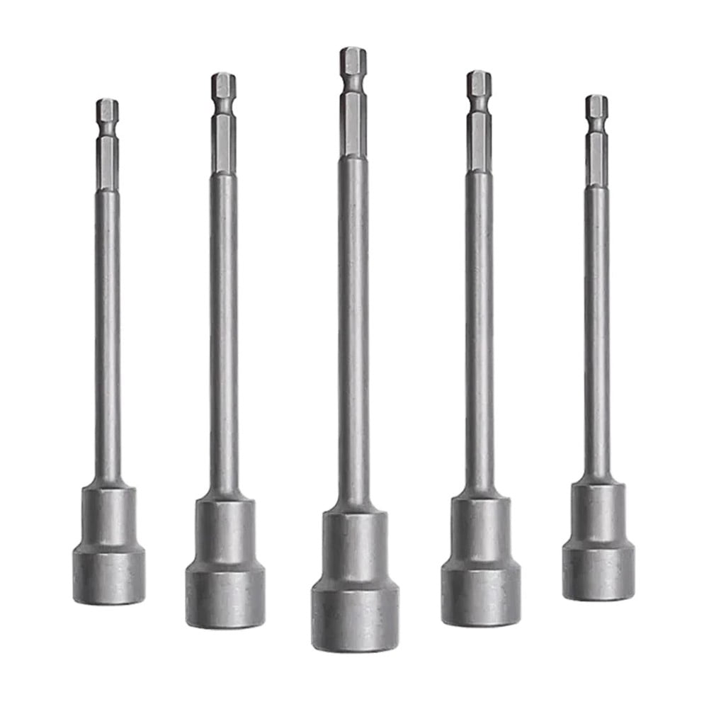 1Pc 150Mm Hexagon Nut Driver Drill Bit Adapter Socket Wrench Extension Sleeve 9Mm Smile Home 17Mm