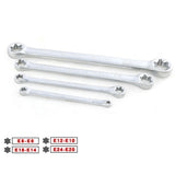4Pcs Star Double Torx Wrench Spanner E6- E24 E-Type Double-Ended Hexagon