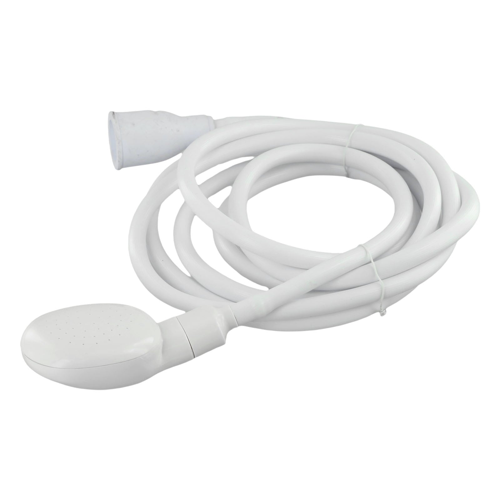 Push On Shower Hose & Head for Single Tap Spray Mixer Tap Bath Tap Kitchen 2M