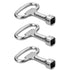 Square Wrench for Network Cabinets 3 Pack 8mm Square Size Smooth