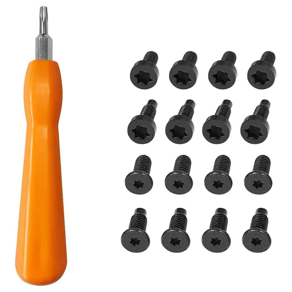 16Pcs Ring Doorbell Screws Disassembly Screwdriver Replacement Security Screws Compatible With Video Doorbel Anti-Theft Doorbell