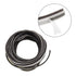 Decor Bottom Bristle Pile Seal Film Door Draught Excluder Brush Weather Strip 10M 5/9/15/23Mm Diy Home High Quality White 9×5Mm 9×23Mm Grey
