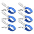 Windproof Pool Cover Clips 30Pcs For Above Ground And Hard Edged Pools-6Pcs Blue 6pcs blue