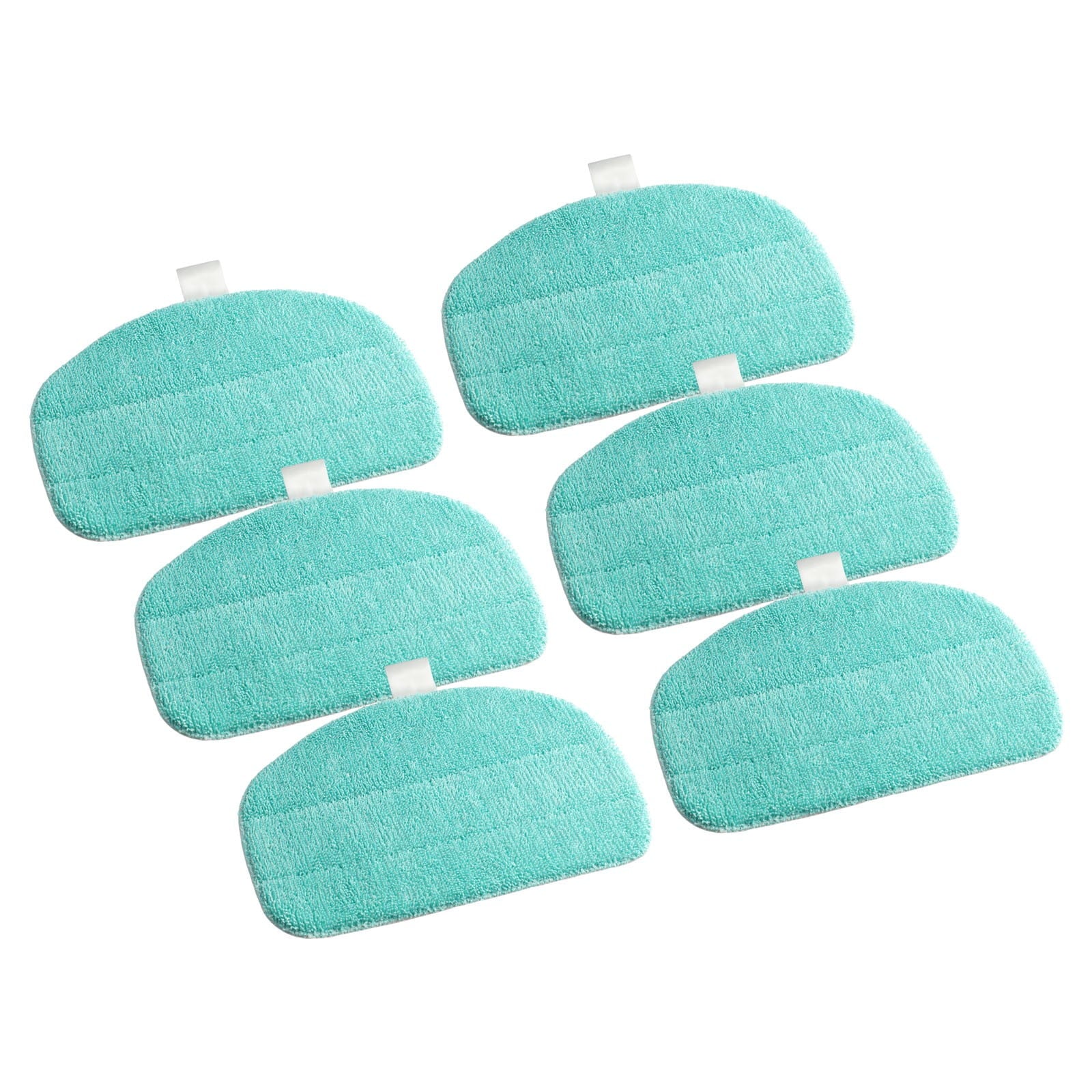 2 Pack 2/6pcs Mop Pads For Leifheit For CleanTenso Power 2.0 For Steam Vacuum Cleaner Replacement Mopping Pads Sweeper Parts Laisenwei
