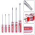 Premium Triangle Drive Screwdriver Set 6pcs Repair Tool for Precision Jobs TA1 8 TA2 0 TA2 3 TA2 7 TA3 0 TA4 2 A1850