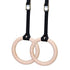 Wooden Gymnastics Rings Perfect For Strength And Conditioning Training 25Mm 19Cm