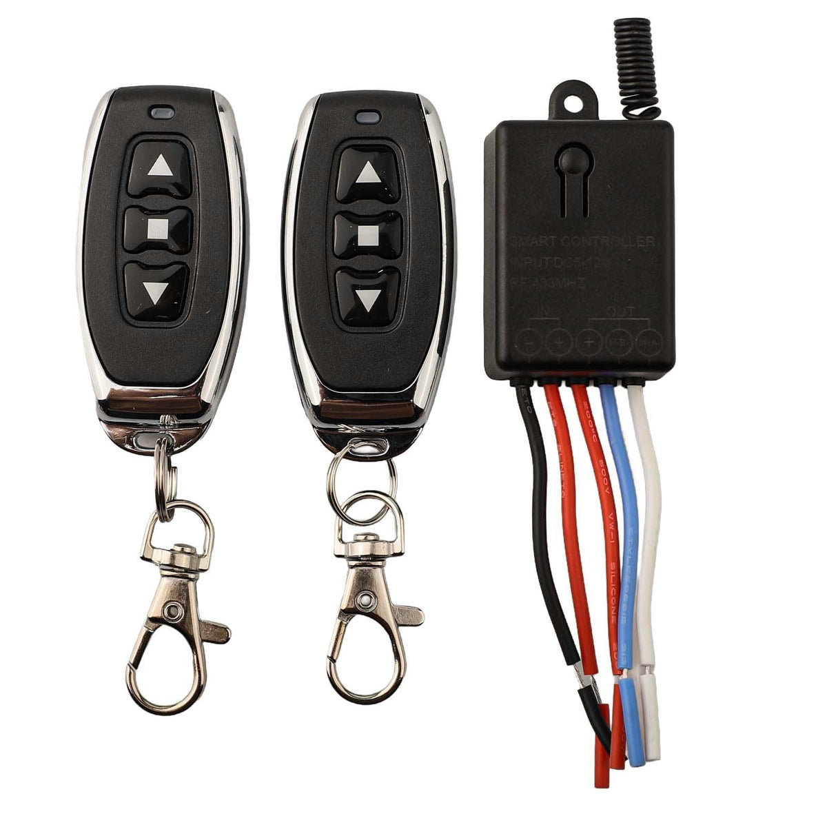 GLFS Forward Reverse Remote Switch Linear Actuator 12V Remote Switch DC5-24V 20A Relay 2 Way Wireless Switch For Motor