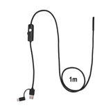 Hd Micro-Usb Type-C 3 In 1 Borescope 5.5Mm Smartphone Camera Endoscoop 1M Smile Home