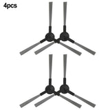 4pcs Easy Installation Robot Vacuum Cleaner Side Brush Accessories Robot Side Brush Smile Home