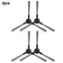 4pcs Easy Installation Robot Vacuum Cleaner Side Brush Accessories Robot Side Brush Smile Home