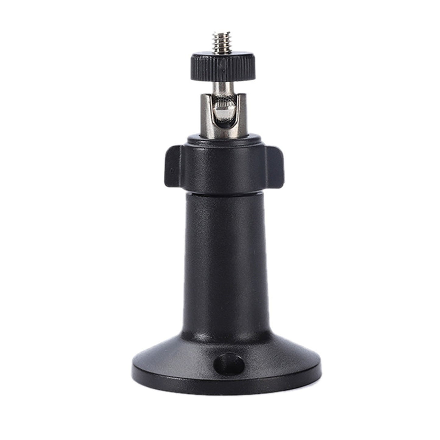 360° Rotating Universal Monitoring Bracket Indoor Outdoor Universal Camera Base Outdoor Camera Base Monitoring Accessories Black Smile Home Black