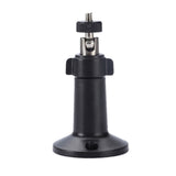 360° Rotating Universal Monitoring Bracket Indoor Outdoor Universal Camera Base Outdoor Camera Base Monitoring Accessories Black Smile Home Black