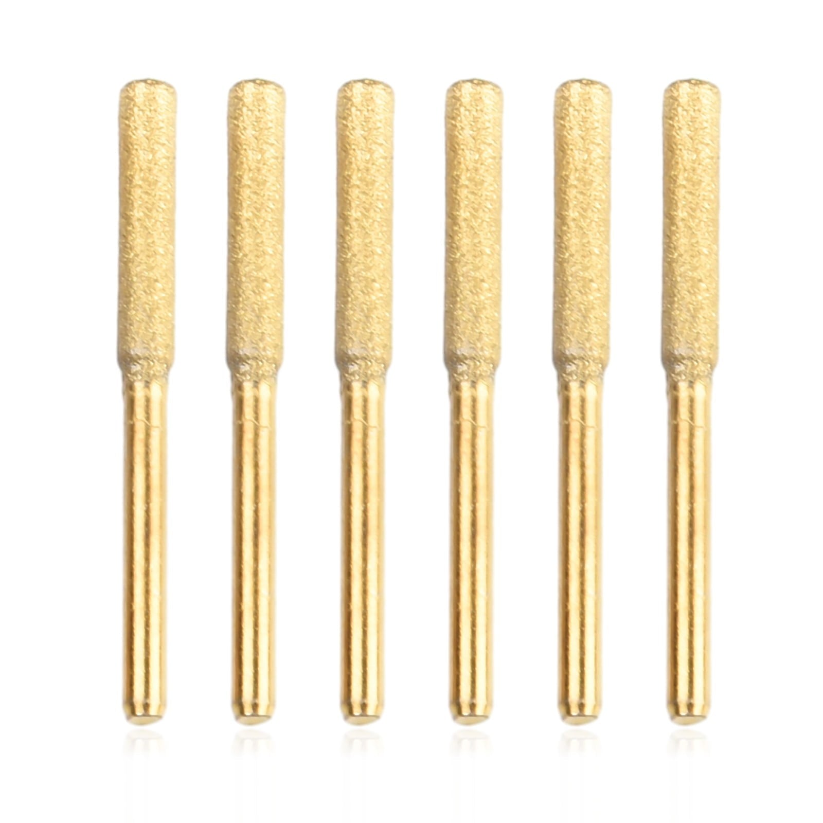 6Pcs Chainsaw Sharpener Grinding Stone File 4/4.8/5.5Mm Chains Saw Sharpening Chainsaw Stone File Chainsaw Ener Burr Power Tools 5.5Mm Smile Home