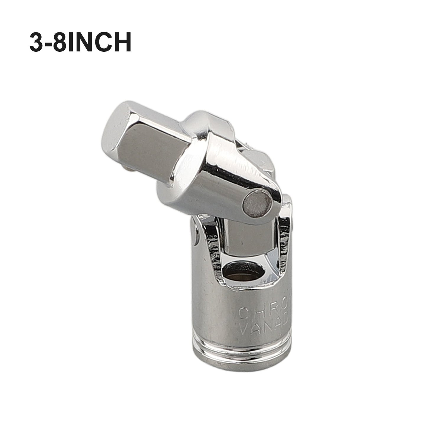 1/4In 3/8In 1/2In -Universal Joint Socket Swivel Drive Adapter Reducer For Ratchet Extension Bar Repair Cars Wrench Sockets 1-4Inch Smile Home 3-8Inch