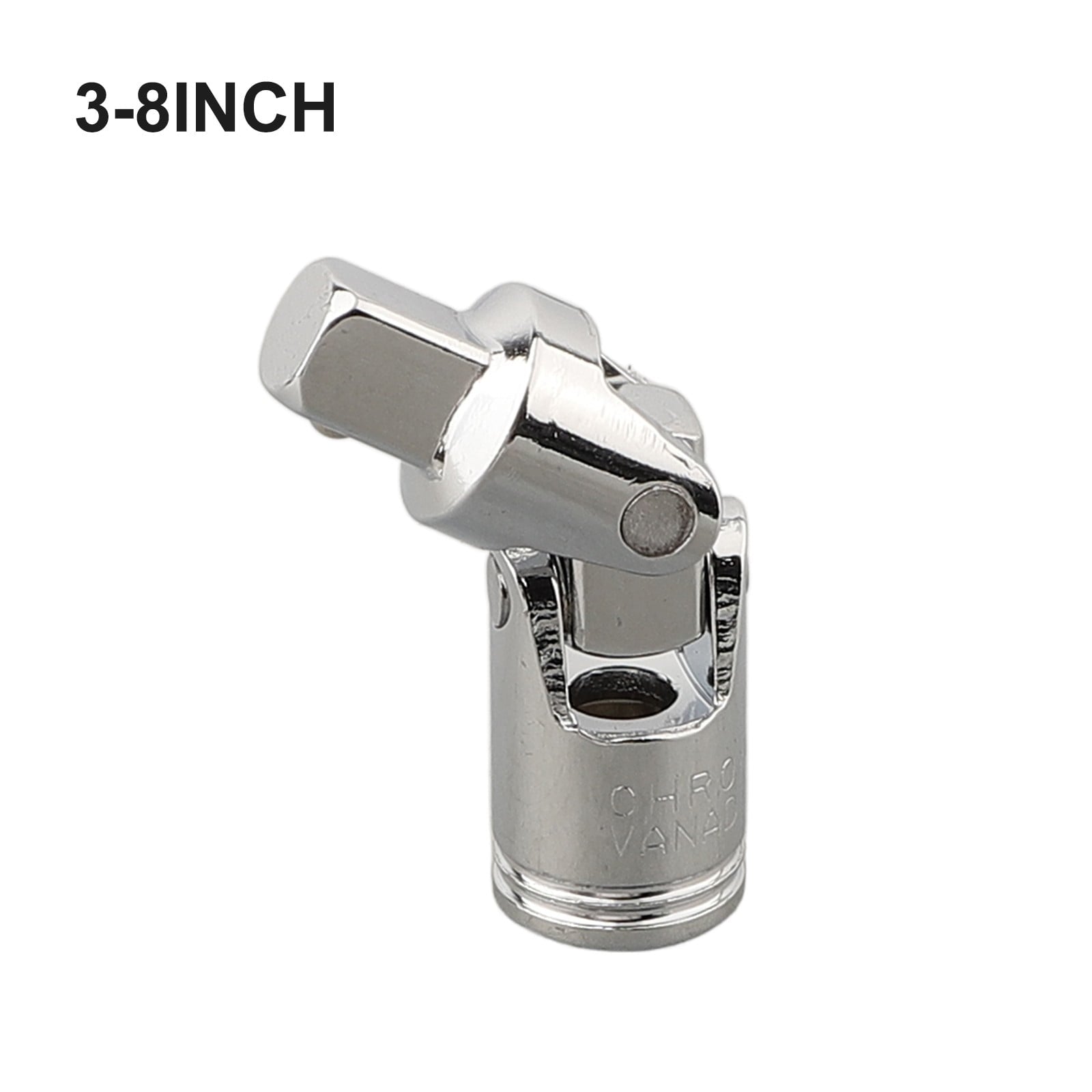 1/4In 3/8In 1/2In -Universal Joint Socket Swivel Drive Adapter Reducer For Ratchet Extension Bar Repair Cars Wrench Sockets 1-4Inch Smile Home 3-8Inch