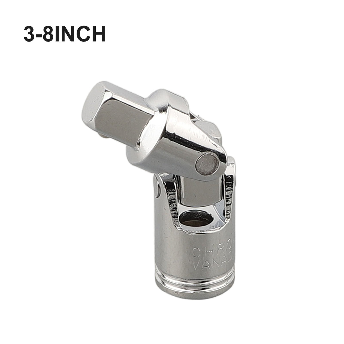 1/4In 3/8In 1/2In -Universal Joint Socket Swivel Drive Adapter Reducer For Ratchet Extension Bar Repair Cars Wrench Sockets 1-4Inch Smile Home 3-8Inch