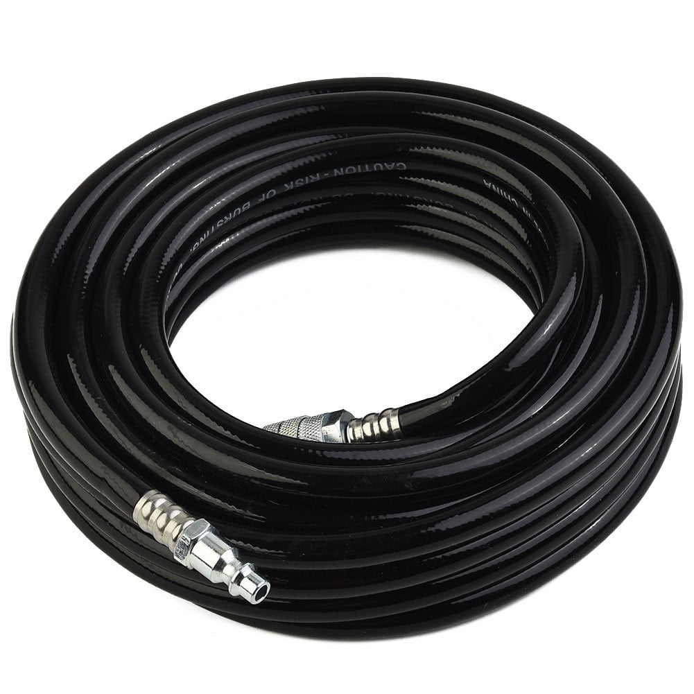 Air Compressor Hose 24.6Ft Pvc Pneumatic Accessories With Quick Connect Air Hose For Pneumatic Tools Air Compression Pumps Smile Home