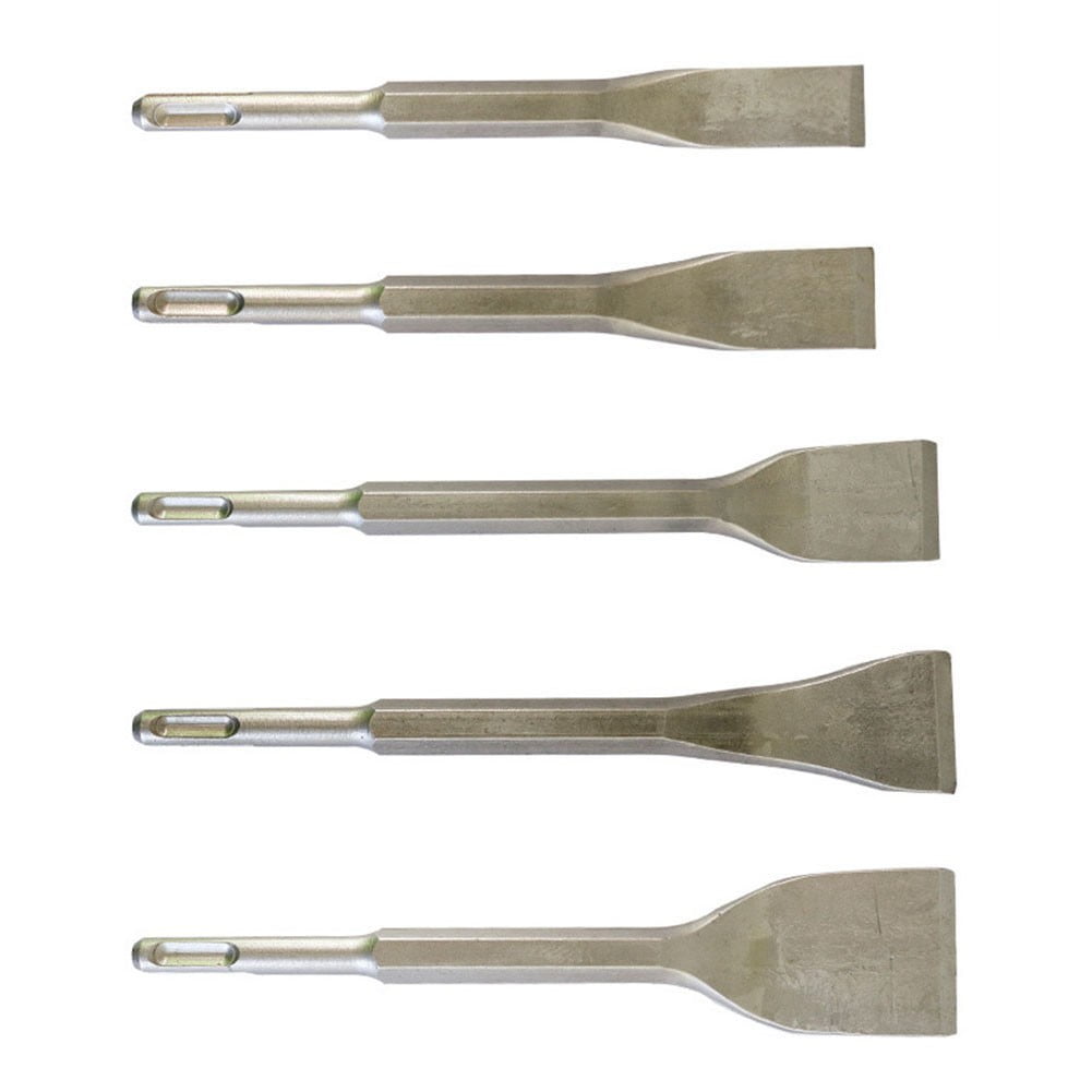 Curved Chisel Chisel Bit Drill Bit Round Shank Sds-Plus Square Handle 1Pc Carbon Steel Elbow Electric Pick Head 14×180×20Mm Smile Home 14×180×25Mm