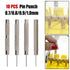 Watch Strap Pin Pin Punch Link Punch Pin Stick- Watch Repair Tool 0.7-1.0Mm 10Pcs Bar Hammer Punch Thimble Durables 0.9Mm Smile Home 0.7 mm