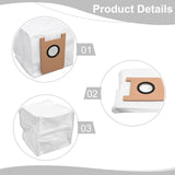10 PACK 4/10 Pcs Dust Bags For AIRROBO T20 T20+ Vacuum Cleaner Replacement Robot Sweeper Spare Part Accessories For Floor Cleaning Smile Home