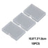10pcs Transparent Plastic Storage Box Rectangle Box Case For Parts Tools Storage Box Jewelry Earring Display Case Bead Container 1