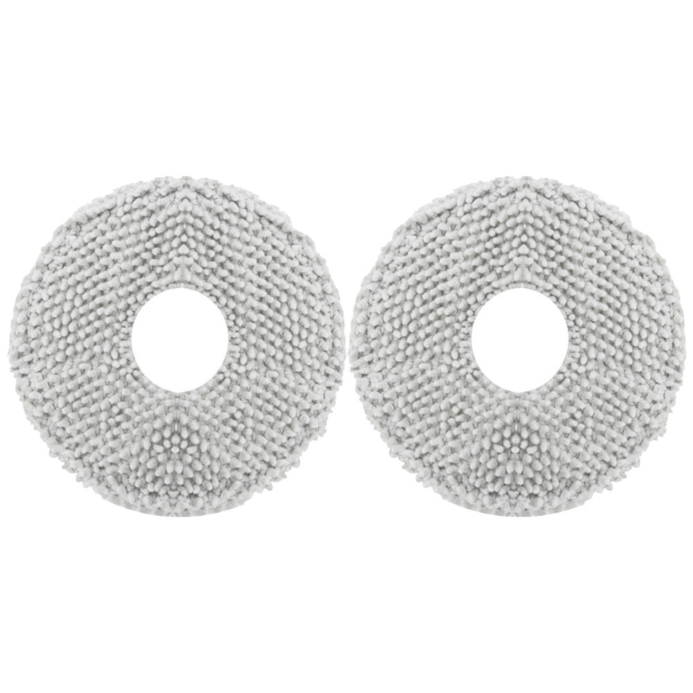 linyes 2 Pcs Mop Cloth Pads For Dream Me W10s W10s Pro Cleaning Robot Vacuum Cleaner Sweeper Spare Part Replaceable Accessories A