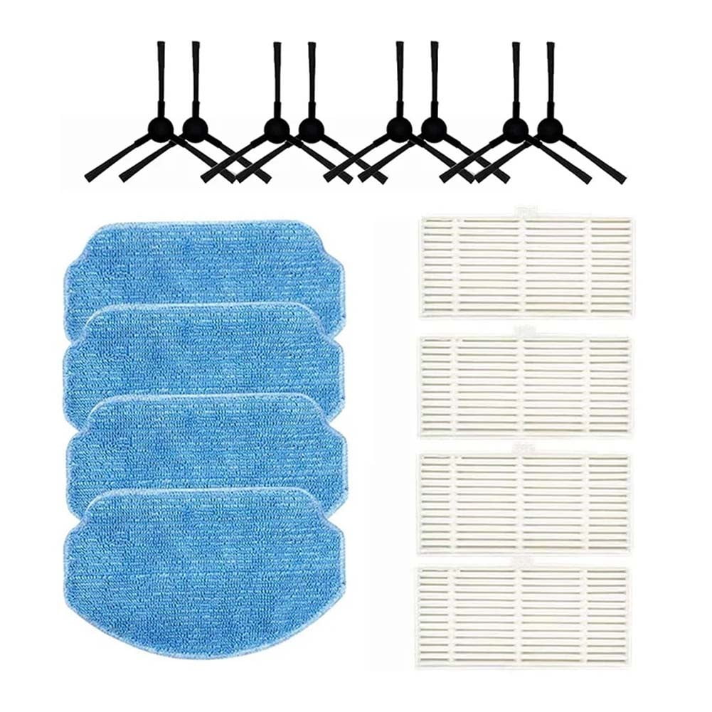 LLDI Vaccum Cleaner Filter Side Brushes Kit For ONSON For MAMNV BR150 BR151 Sweeper For Haier TL30U1 Vaccum Cleaner Filter Rags