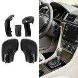 Car Gear Shift Knob Side Cover Fit For Golf 6 7 R For Passat B7 B8 For Jetta Mk6 Car Interior Parts Accessories Suede Perforated