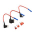 LLDI 3 Types Car Add-A-Circuit Fuse TAP Adapter Standard Auto Blade Fuse Holder For Trucks Cars Boats With 12V 24V 10A Wire Harness