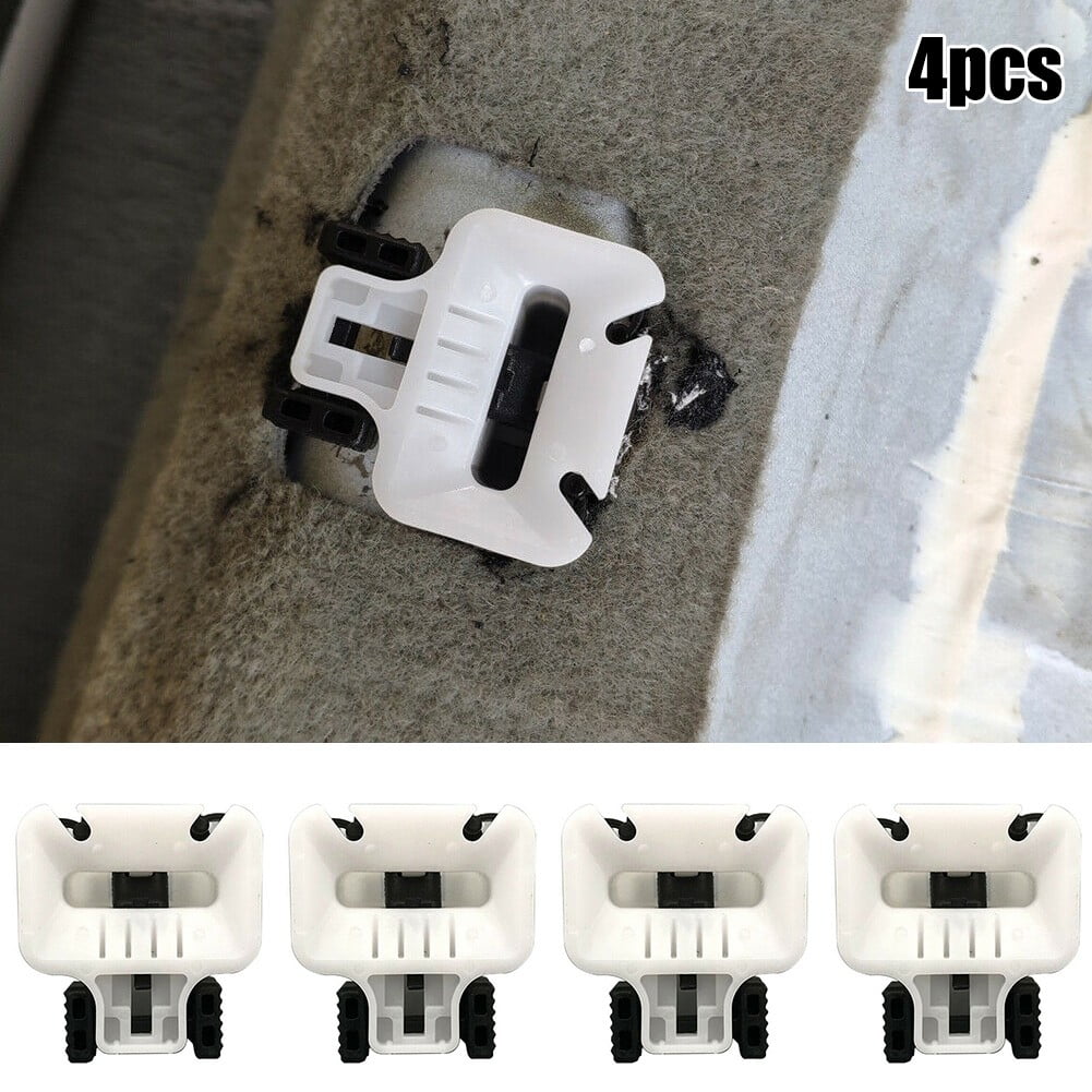 4Pcs Car Rear Seat Cushion Pad Clamps Clips Seat Fixed Buckle Car Fastener Clip For Honda For Acura Auto Interior Accessories