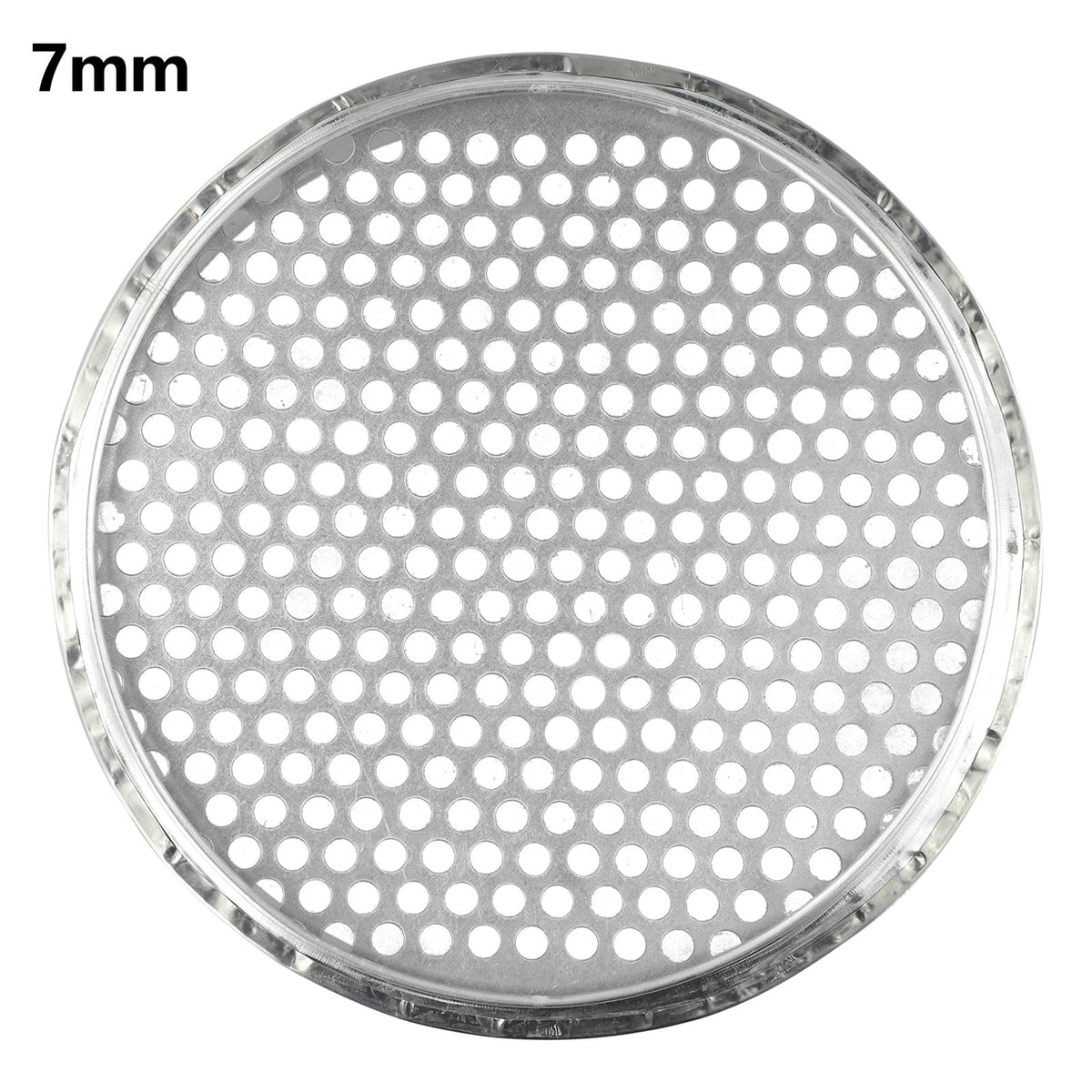 Arkzeo 6/7/12Mm Strainers Mesh Sieve Round Hole Garden Soil Sieve Filter Shakers Fruit Filter Sieve Strainer Sifter Round Hole 7mm
