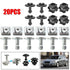 For Aud A4 A6 A8 Tt Undertray Engine Under Cover Replacement Fixing Clips Screw Kit Engine Protection Screw
