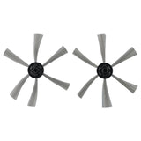 Compatible Side Brushes for Robot Vacuum Cleaners, Brushes for Mini and Smart Models, Round Shape 2pcs