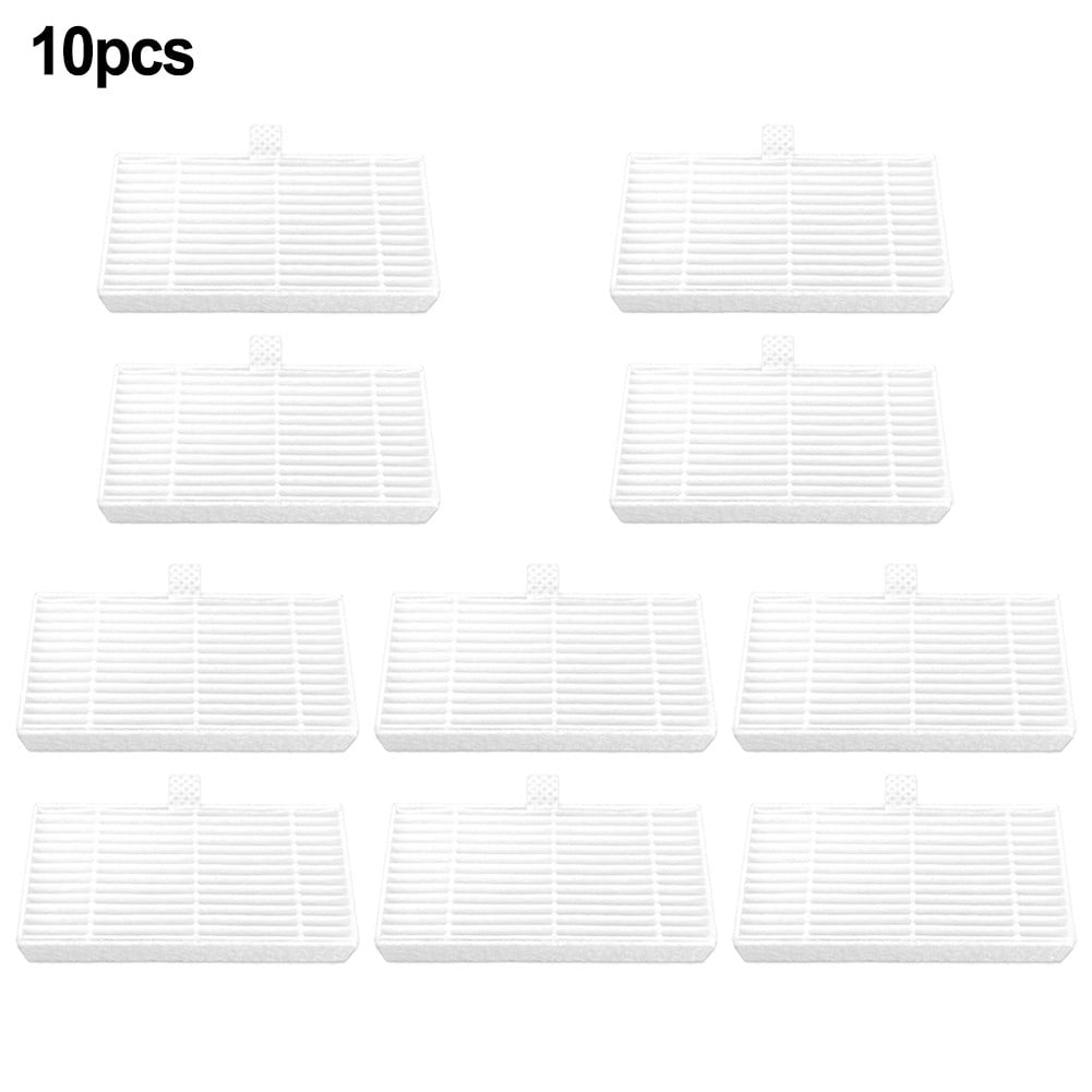 10 Pcs Filter For MAMNV BR150/BR151 For ZCWA BR150/BR151 2-in-1 Robot Vacuum Cleaner Replacement Robot Sweeper Spare Part 10PCS