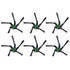 Ymiko Sweeper Side Brush,6pcs Sweeping Robot Side Brushes Replacement Vacuum Cleaner Parts Fit For S9 Series,Side Brushes Replacement