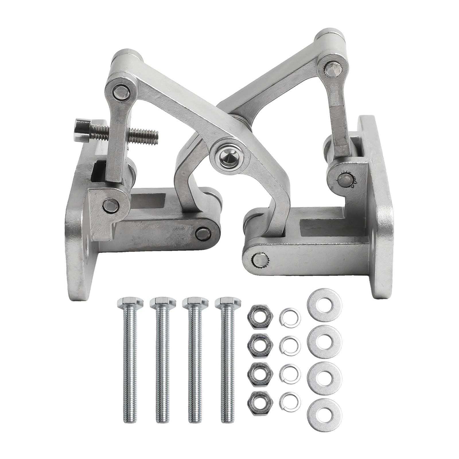 Heavy Duty Stainless Steel Stone Door Hinge Open Invisible Fire Hydrant S( 70Kg) Smile Home M（150Kg）