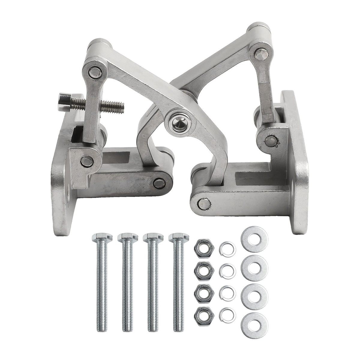 Heavy Duty Stainless Steel Stone Door Hinge Open Invisible Fire Hydrant S( 70Kg) Smile Home M（150Kg）