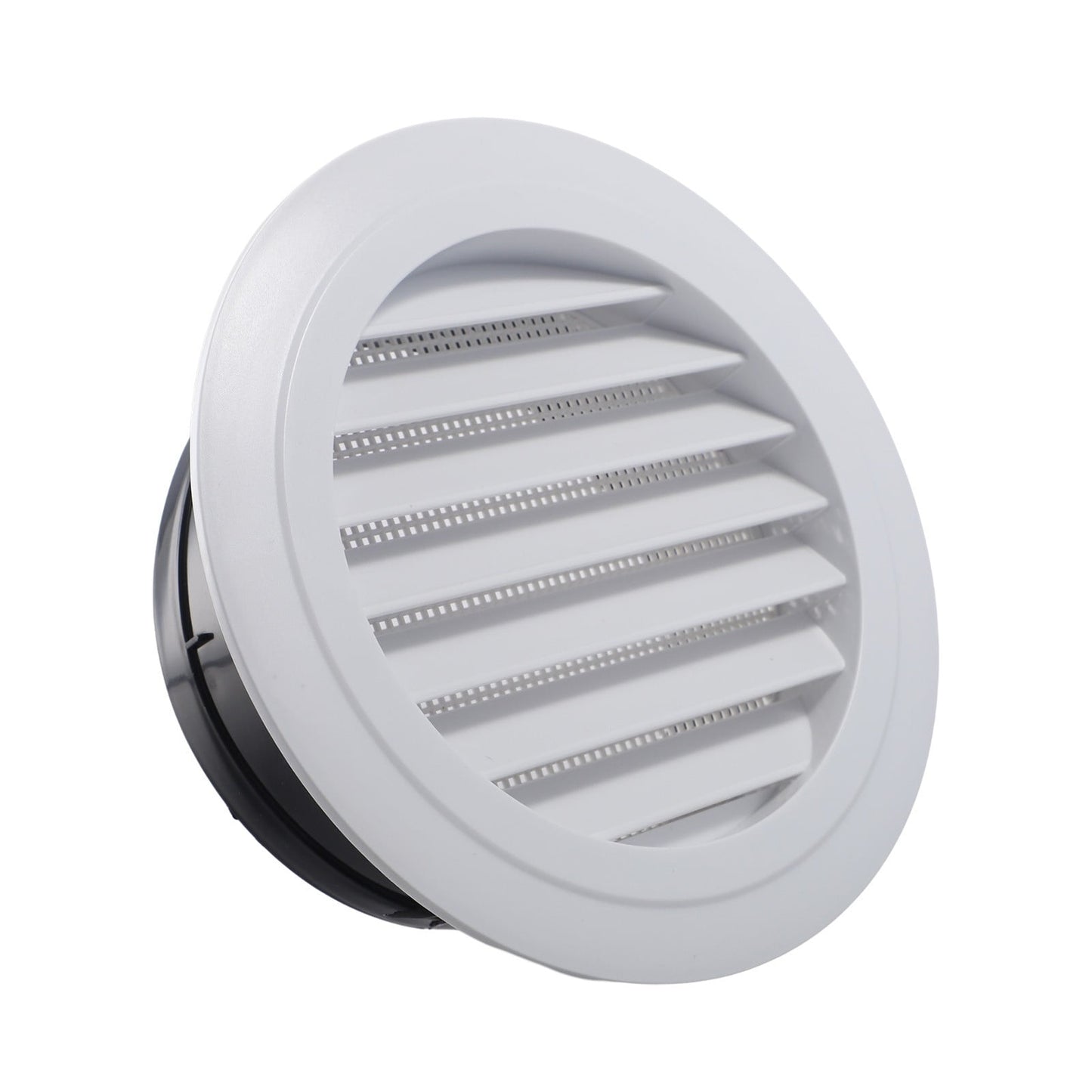 Duct Vents Round Louvered Vents Interior Abs Grille Ventilation Wall Vent Covers 150Mm Smile Home 150 mm