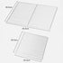 BBQ Grill Stainless Steel Mesh,Suitable for Camping BBQ (2 Size) Bar 30*25 Smile Home Bar 30*45