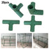 11mm Gardening Frame Connectors - Heavy Duty Greenhouse Support & Frame! Mix Smile Home Mix
