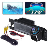 360 Degree Rotatable Reversing Camera 170 Wide Angle Rear View Ahd Cvbs Compatible For Opel Astra H J Corsa D Vectra C Zafira B Buick Regal Black