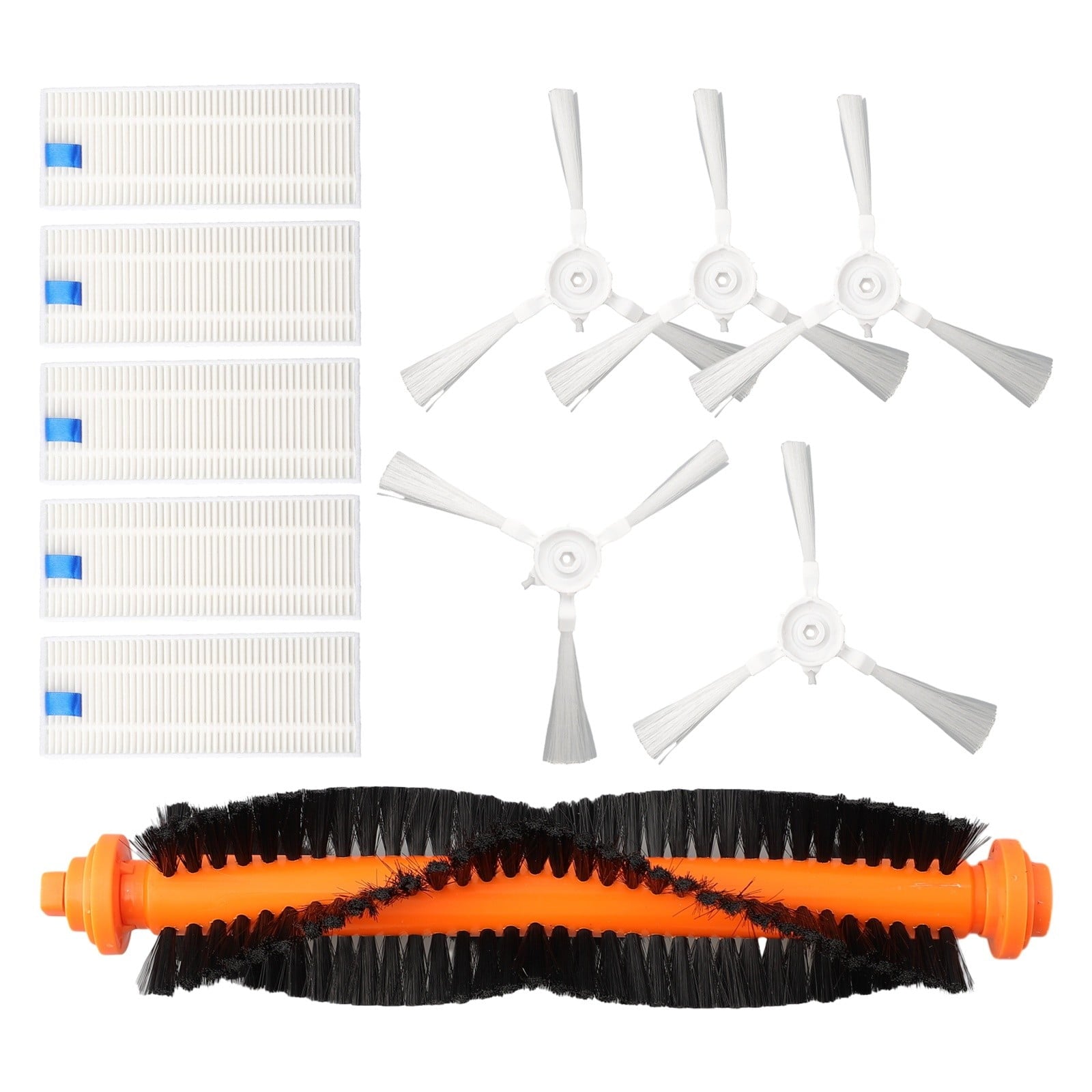Rowenta X-Plorer 20 40 45 Series Vacuum Cleaner Side Brushes And Filter Kit Replacement For Rg687 Rr682 Rr687 Rr688 Main Brush Accessories